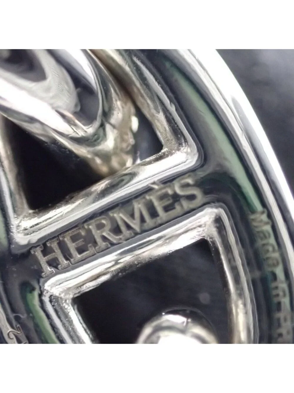Hermes Chaine D'ancre Koma Ble W/925 Sterling Silver Bracelet